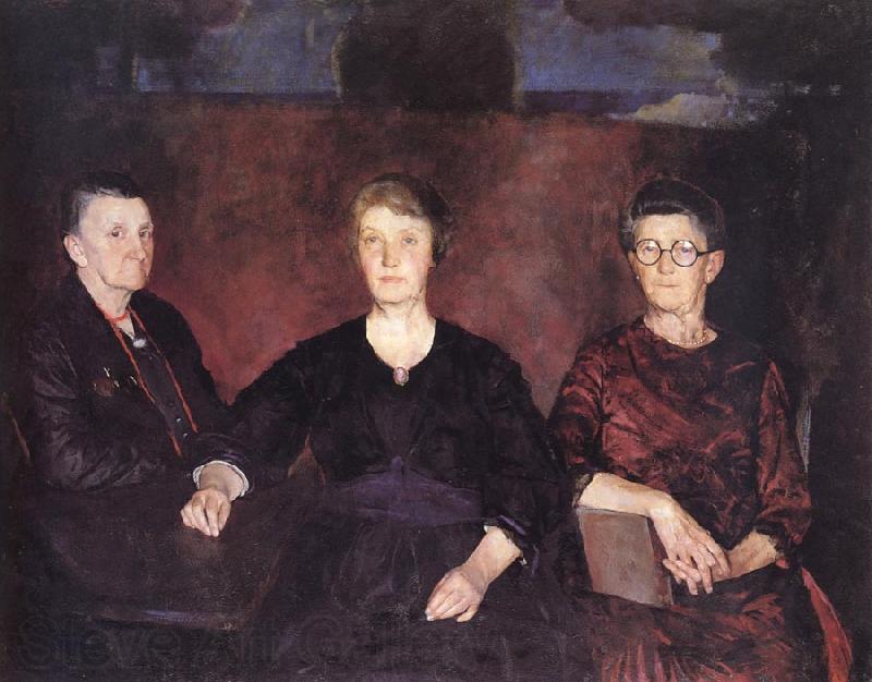 Charles Hawthorne Three Women of Provincetown